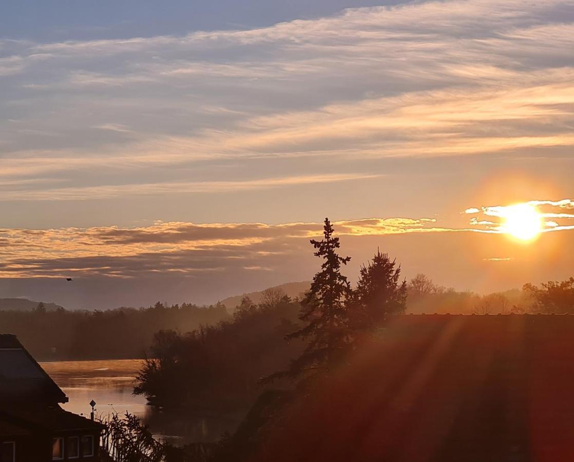 Ferienwohnung Rheinblick In Buesingen -Keine Monteure- Busingen Luaran gambar