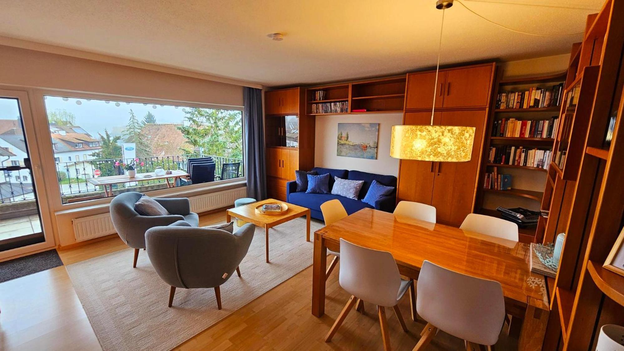 Ferienwohnung Rheinblick In Buesingen -Keine Monteure- Busingen Luaran gambar